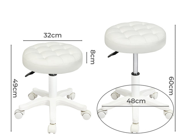 Levede Rolling  Bar Stool-1973193468452933634