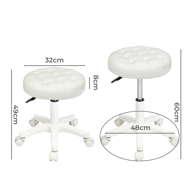 Levede Rolling  Bar Stool-1973193468452933634