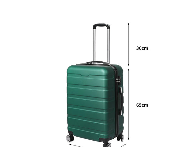 Slimbridge 24" Luggage Case Suitcase Green 24 inch-1864184365613977602