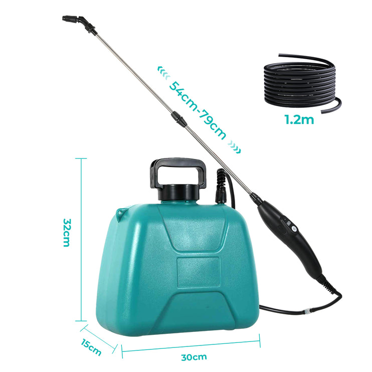Traderight 8L Electric With Sprayer 3 Mist Nozzles Farm-1973193522915971074
