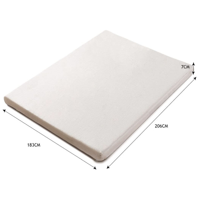 DreamZ 7cm Memory Foam Bed Mattress King-1954802690693402626