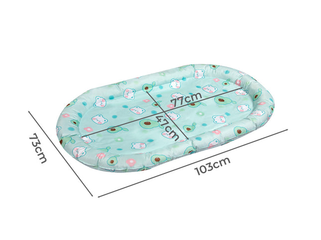 Pawz Pet Cooling Mat XL Green-1973193492880560130