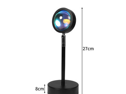 EMITTO Rainbow Sunset Projection Lamp MULTI-1864184379975274498