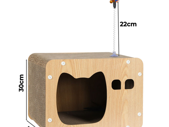 Pawz Cat Scratcher Board Scratching Cardboard-2006732789969457154