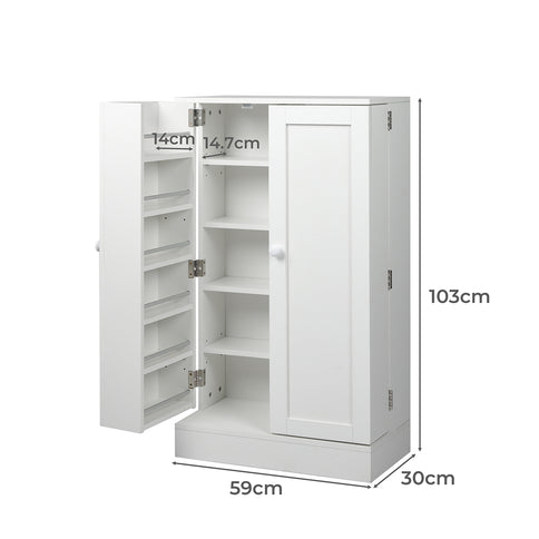 Levede Buffet Sideboard Storage Cabinet-1917016727036760066