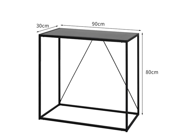 Levede 2-Tier Console Table Office Furniture-1973193817389666306