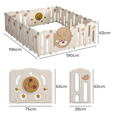 BoPeep Kids Playpen Baby Safety Gate-1910113161613283330
