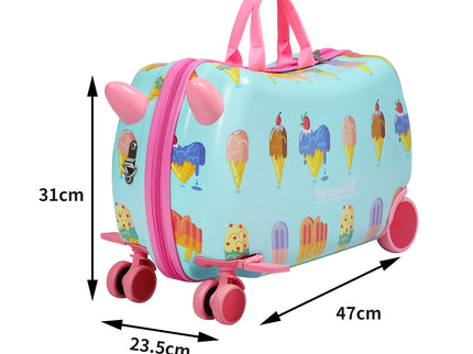 BoPeep Kids Ride On Suitcase Children-1910113154680098818