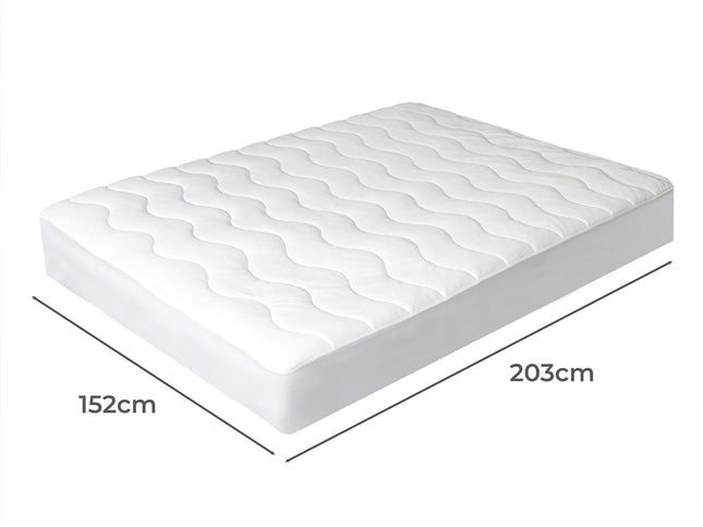 Dreamz Cool Mattress Topper Protector Queen-1973193982909485058