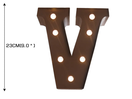 LED Metal Letter Lights Free Standing-1864184489933148162