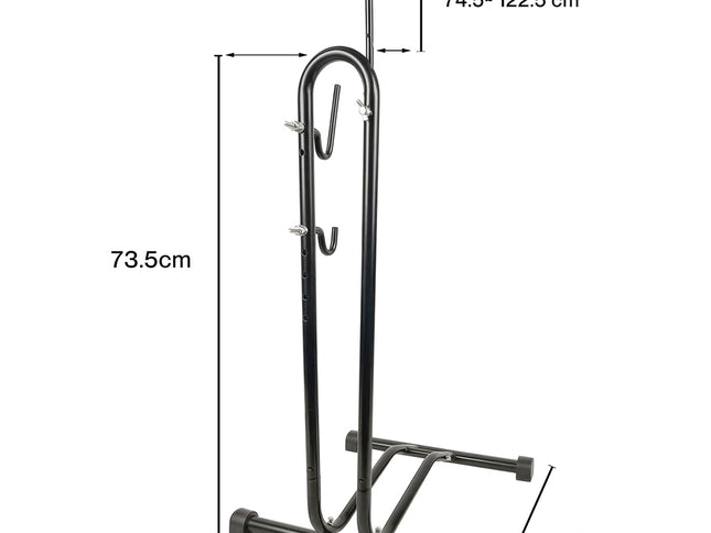 Monvelo Bicycle Rack Stand Floor Parking 3-in-1 Upright Bike Storage Indoor-2050059019300769794