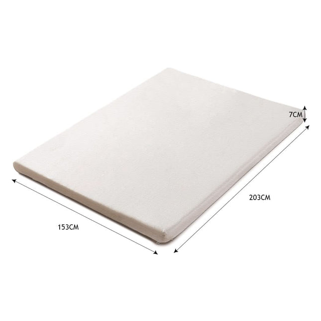 DreamZ 7cm Memory Foam Bed Mattress Queen-1954802690903117826