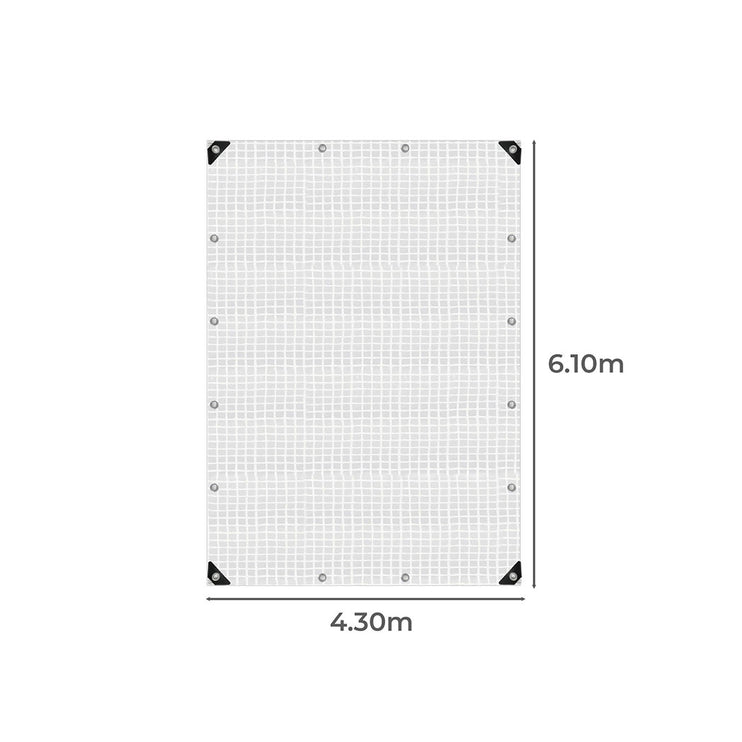 Manan Tarp Tarpaulin 200GSM Camping 4.3mx6.1m-1975420372371247106