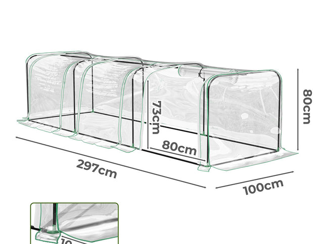 Lambu Greenhouse Flower Garden Film Tunnel-1973193435154354178