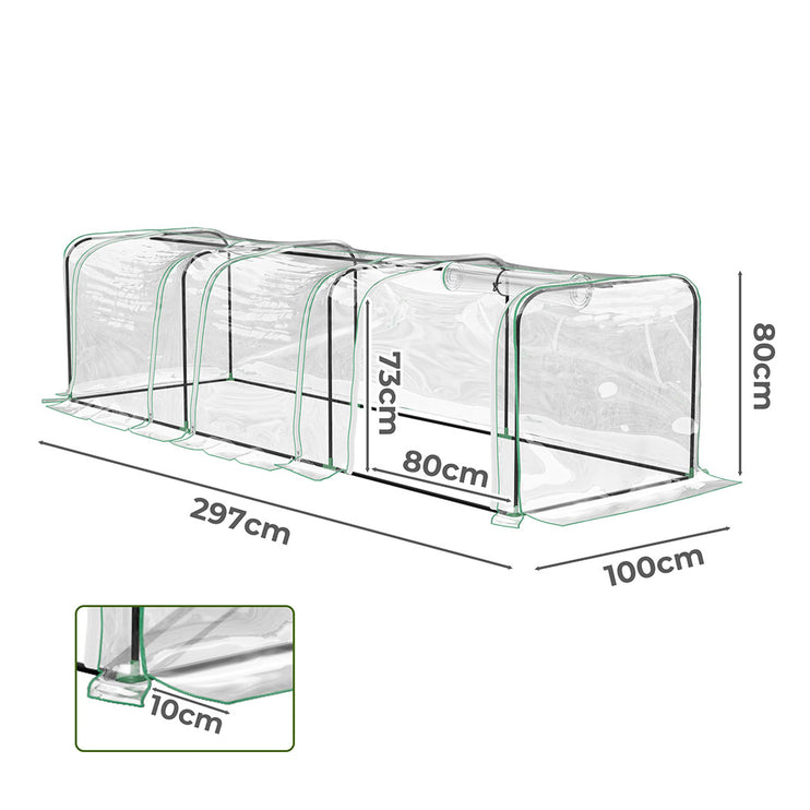 Lambu Greenhouse Flower Garden Film Tunnel-1973193435154354178