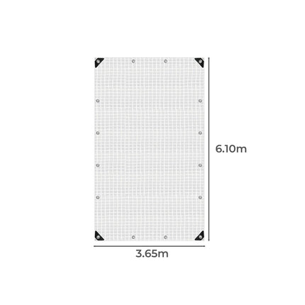 Manan Tarp Tarpaulin 200GSM Camping 3.65mx6.1m-1973193783763931138