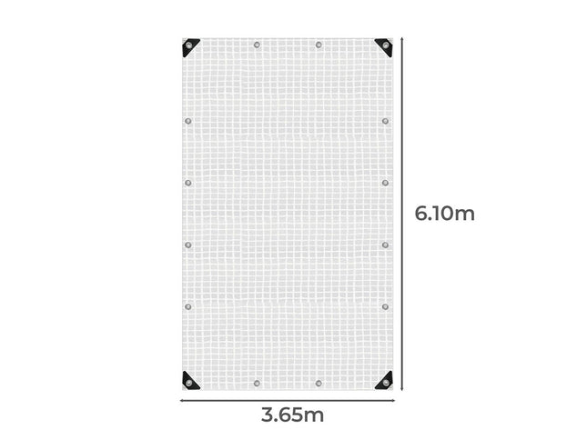 Manan Tarp Tarpaulin 200GSM Camping 3.65mx6.1m-1973193783763931138