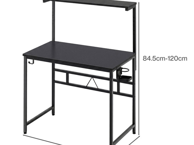 Levede Gaming Table Spacious Wear Resistan Stable Computer Desk Earphone Hook-2061251859888345090