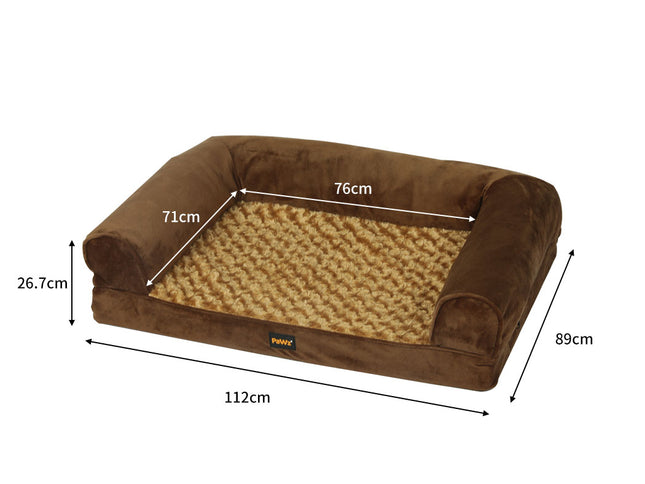 PaWz Pet Bed Sofa Dog Bedding Soft Warm XL-1973193489575448578