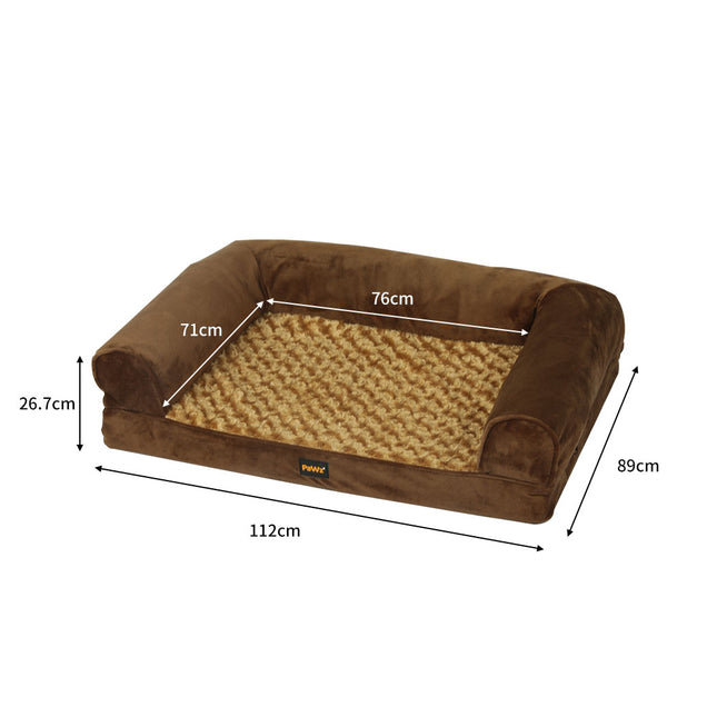 PaWz Pet Bed Sofa Dog Bedding Soft Warm XL-1973193489575448578