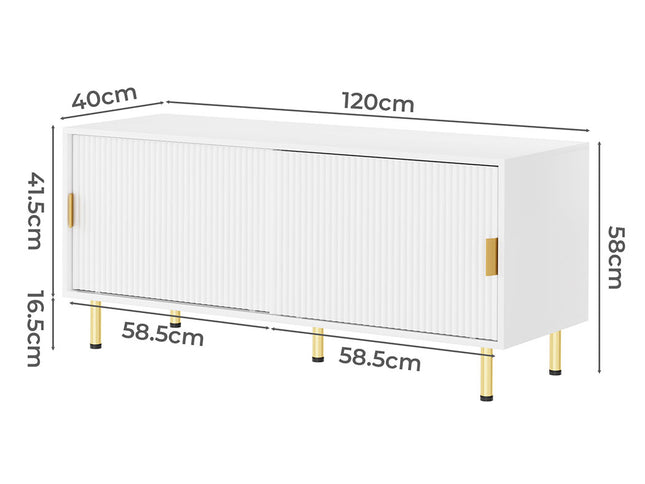 Levede 120cm TV Cabinet Entertainment Unit-1973193470453616642