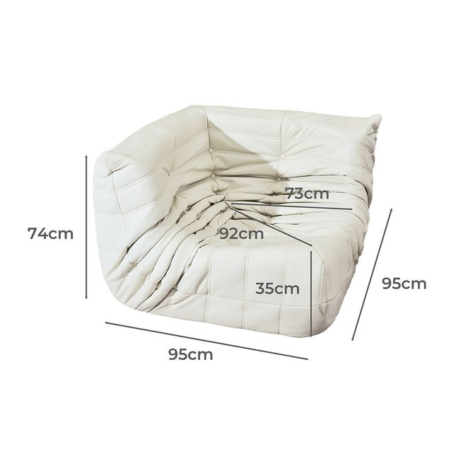 Levede Corner Seaters Floor Sofa Caterpillar Lounge-1975420378218106882