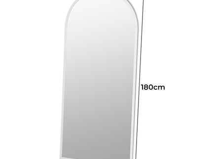 Yezi Floor Mirror Full Length Mirrors 1.8M White-1942353100157358082