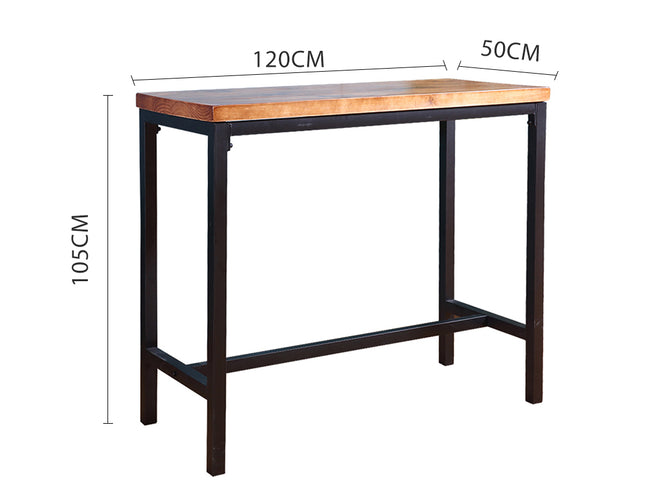 Levede High Bar Table Vintage Industrial-1973194046369304578