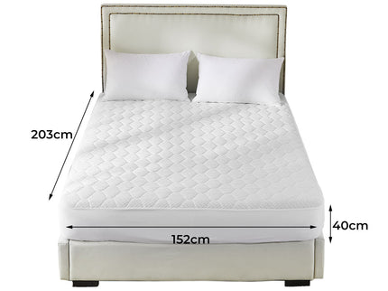 Dreamz Mattress Protector Topper Bamboo Queen-1864184408618176514