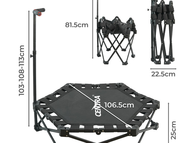 Centra 42 inch Foldable Fitness Trampoline Exercise-2006733410978107394