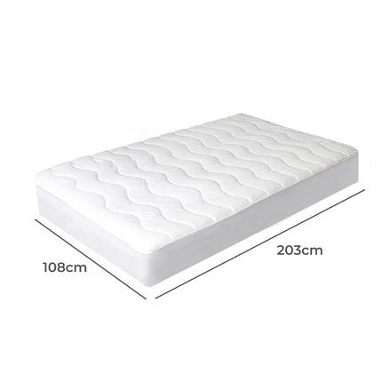 Dreamz Cool Mattress Topper Protector King Single-1954802867168743426