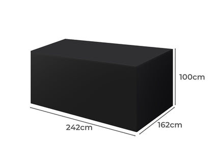 Marlow Outdoor Furniture Cover Garden Black 30cm Extension-1864184453207822338