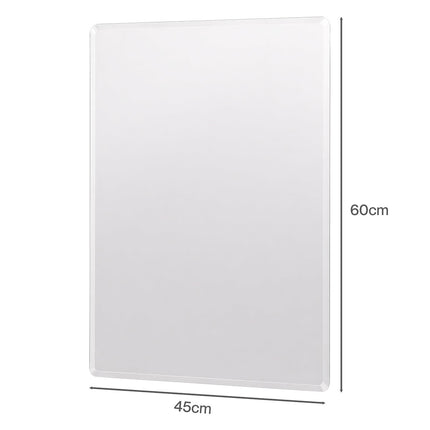Yezi Wall Vanity Mirror Decorative Bathroom HD Glass Anti-explosion Frameless-2050059009041502210