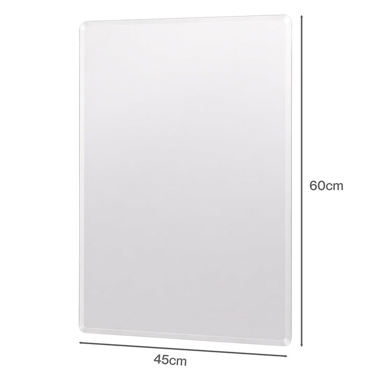 Yezi Wall Vanity Mirror Decorative Bathroom HD Glass Anti-explosion Frameless-2050059009041502210