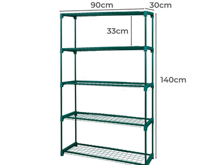 Levede 2x5 Tier Plant Shelve Garden-1864184718975700994