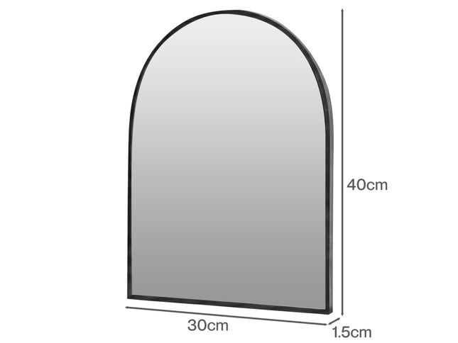 Yezi Wall Mirror Vanity Mounted Tempered Glass Aluminium Frame Bathroom Bedroom-2061251869380055042