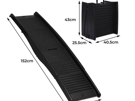 PaWz Dog Ramp Pet Car Suv Travel Stair-1864184512875991042