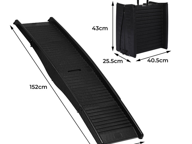 PaWz Dog Ramp Pet Car Suv Travel Stair-1864184512875991042