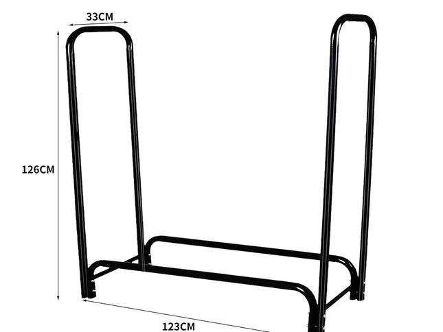 Firewood Rack Holder 4FT Fireplace Tool-1975420467707777026