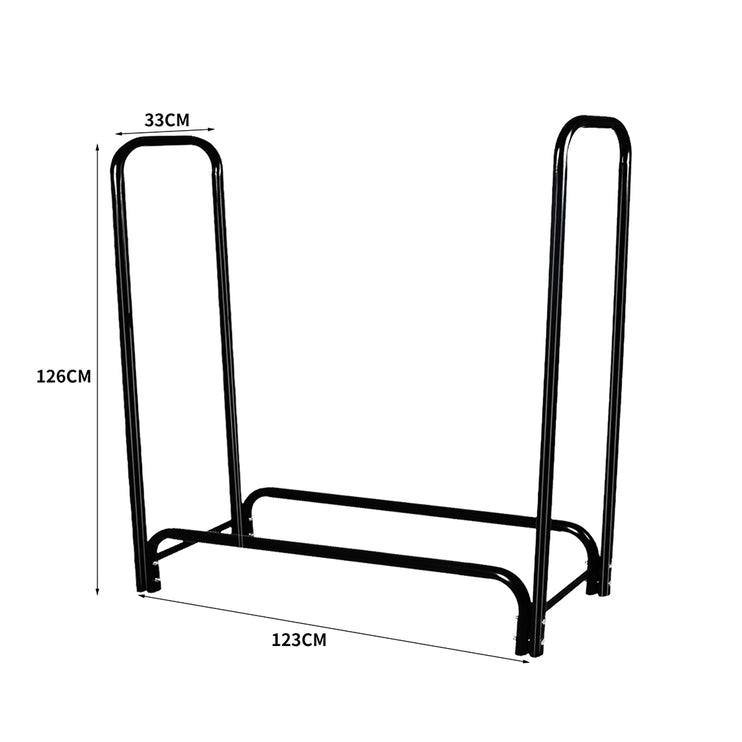 Firewood Rack Holder 4FT Fireplace Tool-1975420467707777026