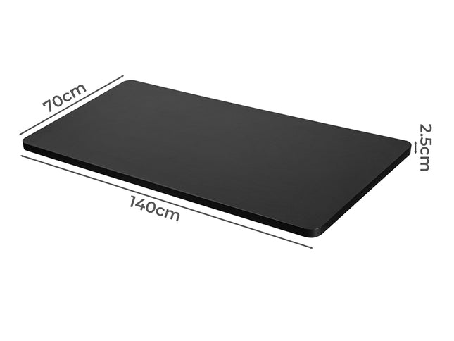 Levede Desktop For Motorised Adjustable Black 140X70CM-1975420503665545218