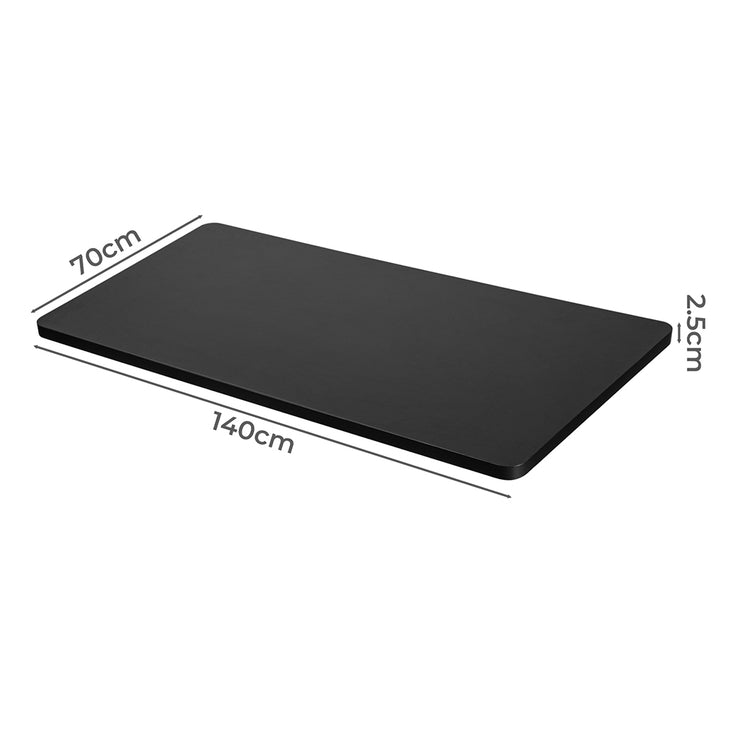 Levede Desktop For Motorised Adjustable Black 140X70CM-1975420503665545218