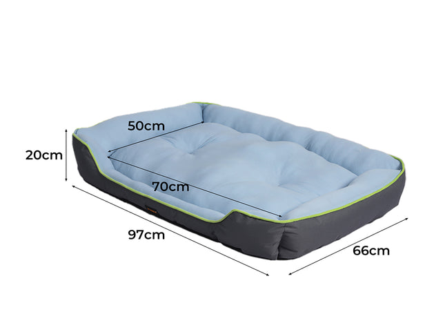 PaWz Pet Cooling Bed Sofa Mat Bolster Large-1864184514310443010