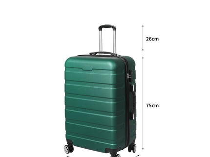 Slimbridge 28" Luggage Case Suitcase Green 28 inch-1864184366788382722