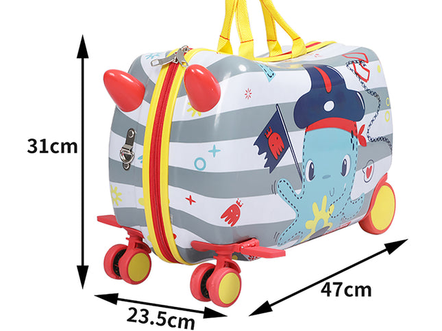 BoPeep Kids Ride On Suitcase Children-1973193914529746946