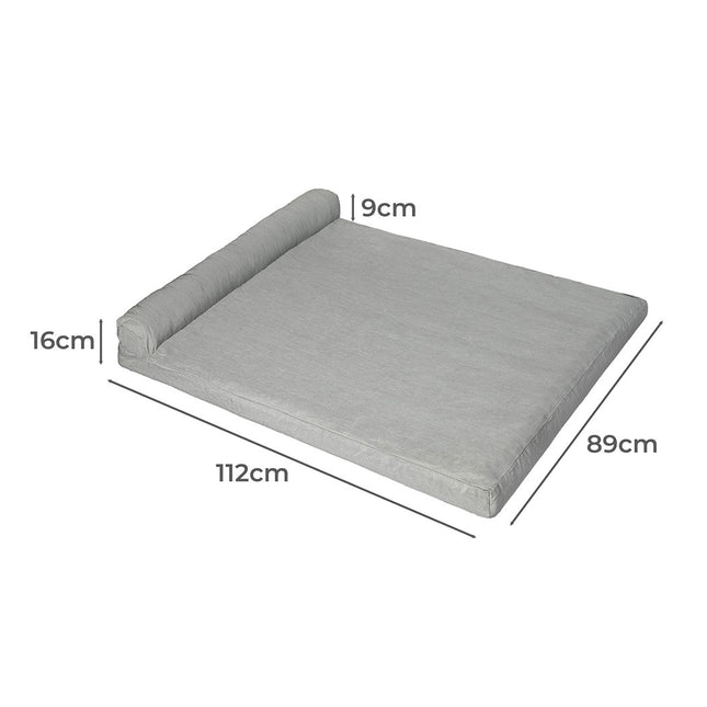 PaWz Pet Bed Chew Proof Memory Foam XL X-Large-1975420397381881858