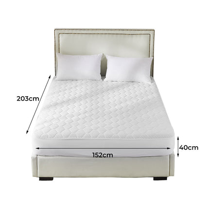 Dreamz Mattress Protector Topper Bamboo Queen-1973193965637341186