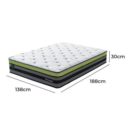 Dreamz Double Cooling Mattress Pocket-1973193974994833410