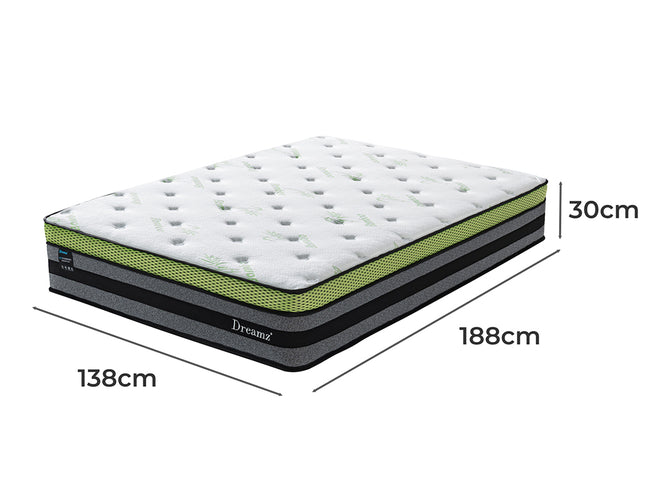 Dreamz Double Cooling Mattress Pocket-1973193974994833410
