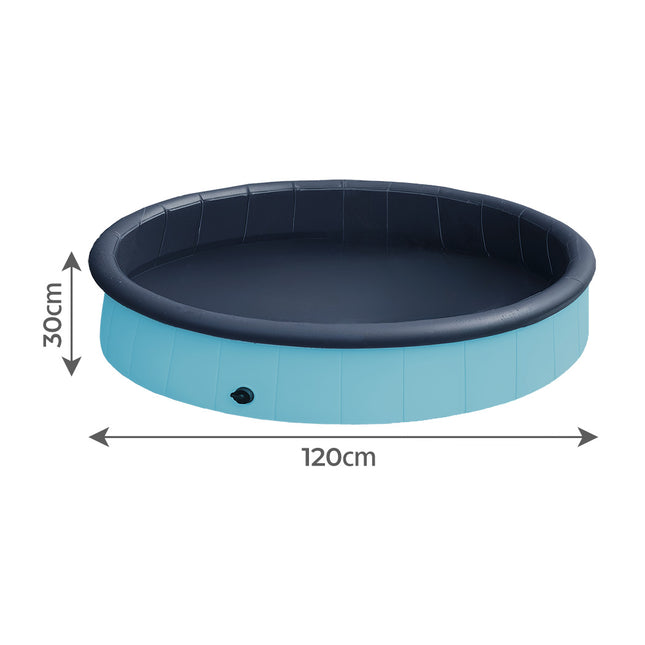 Pawz Folding Dog Swimming Pool-1954802425097490434